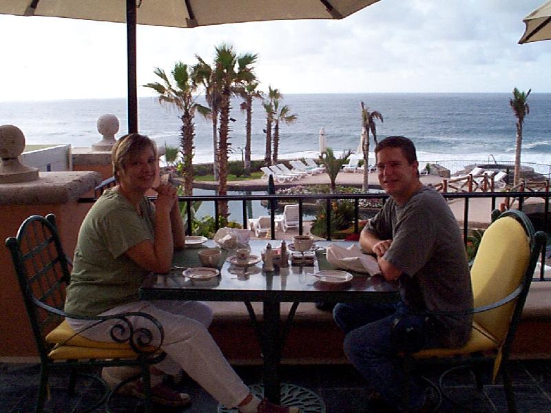 breakfast by the ocean