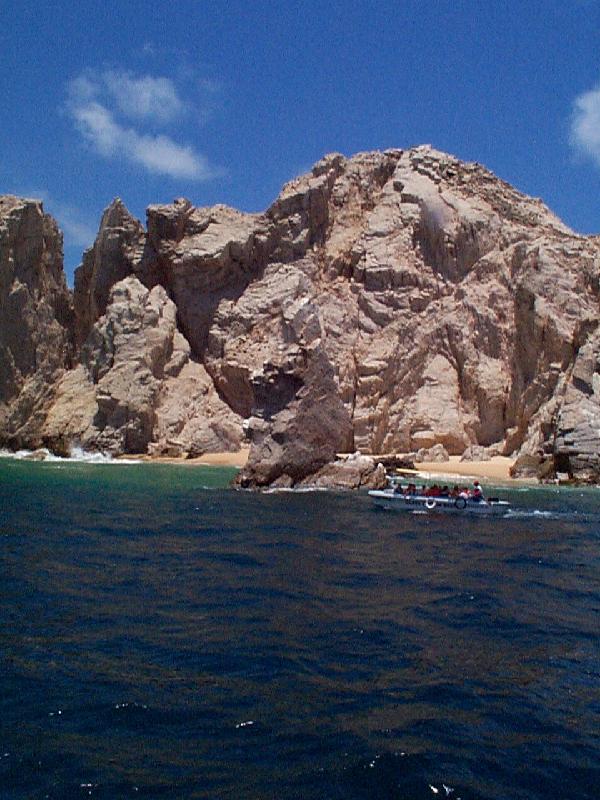 another view of the interesting rock