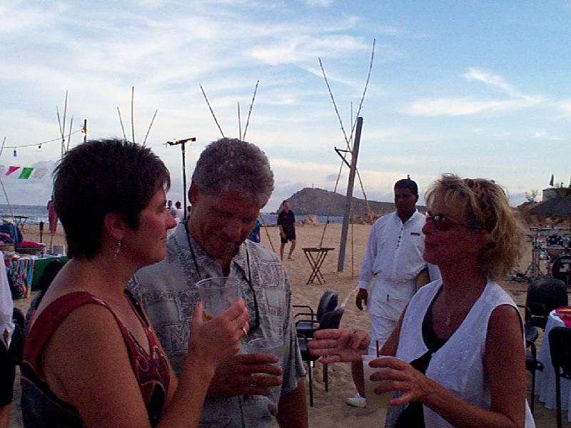Wendy, David, and Terri Bury