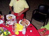 Look how many lobstertails Vicki ate!