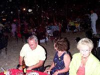 Russell, Vicki, and Rot Hotz's wife