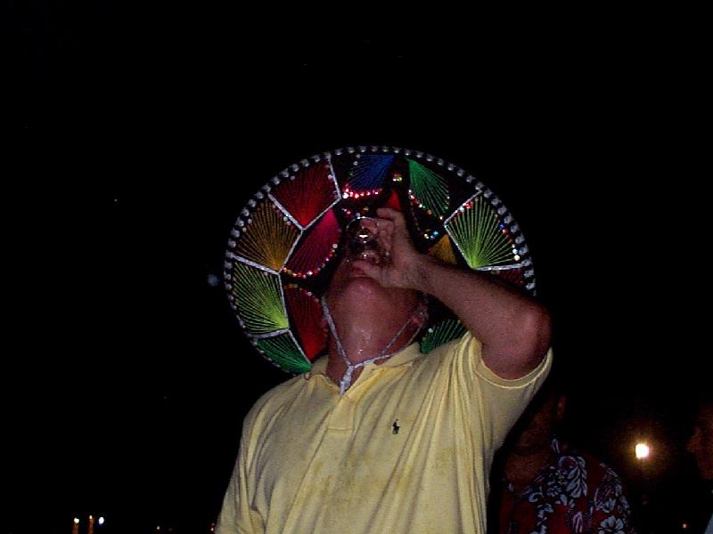 and of course, follow that with tequila shots