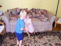 Mason came over to play one night