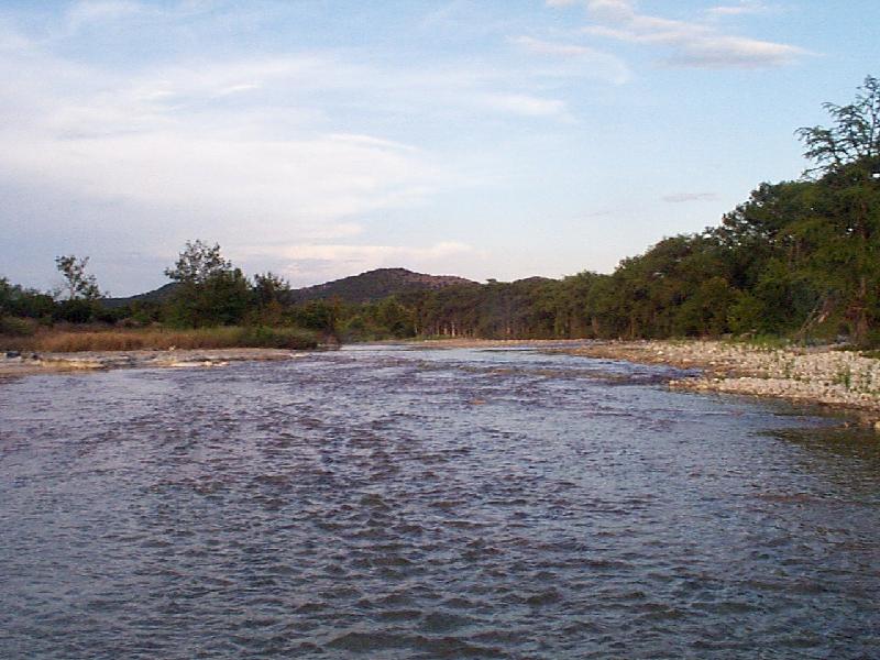 looking upstream