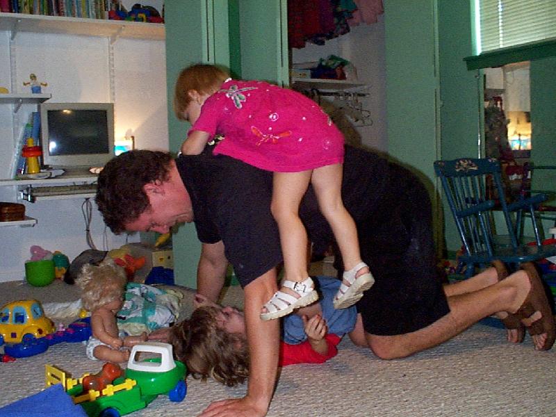 this kind of ride is harder on Papa