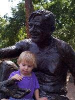 sitting in the philosophers lap
