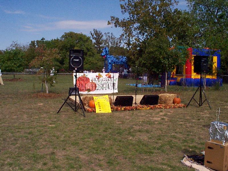 the stage Steve helped build