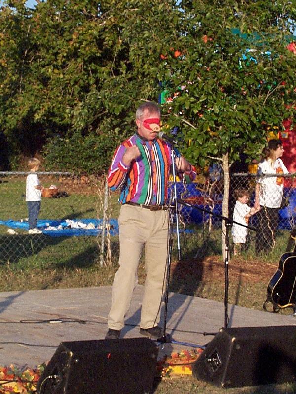 The singer transforms into - PIG MAN!