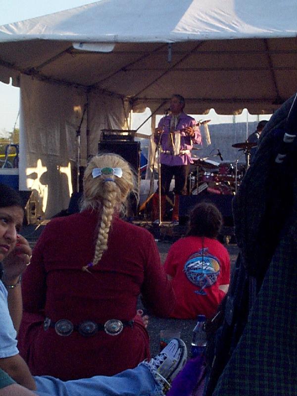 Storyteller at Austin PowWow