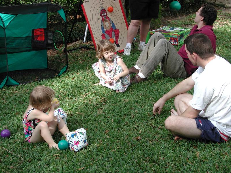 You can tell Grandpa took these because Steve is in them