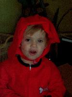 Jada in her new Clifford Jammies