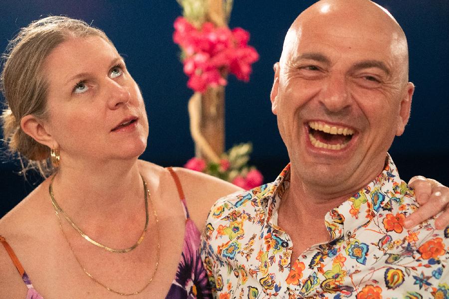 I love this photo of these two.  