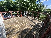 All swept, ready for cleaning.   
