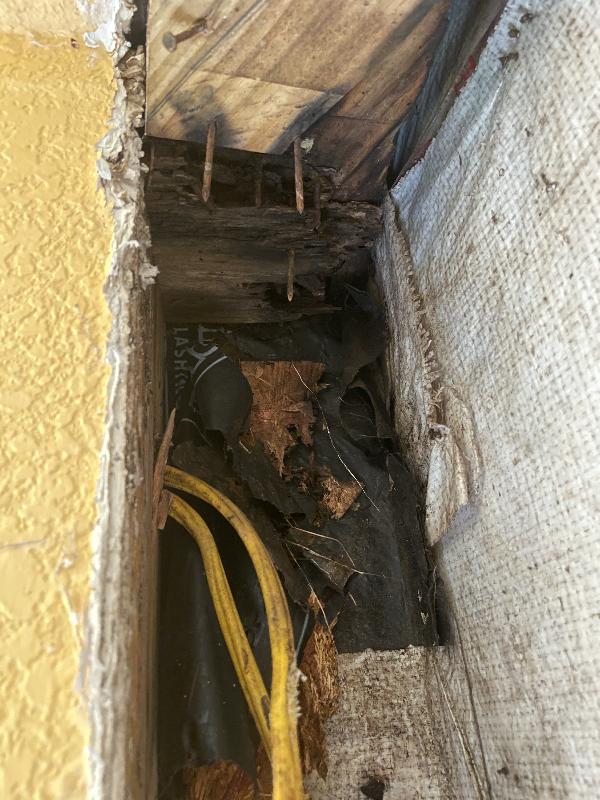 More framing damage 