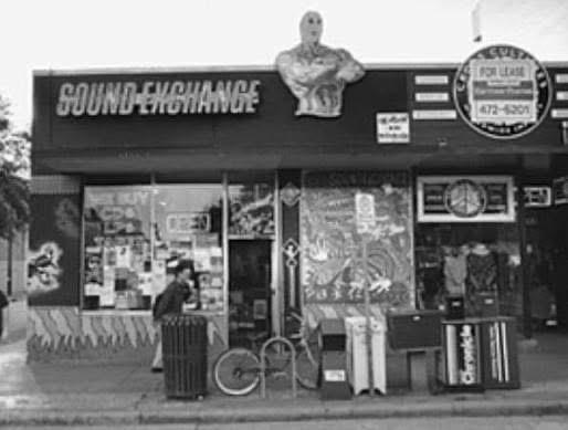 Saw these in a Facebook post. This is Sound Exchange at the corner of 21st St. and Guadalupe, very close to the 21st St. Coop where I lived when I was attending University of Texas.