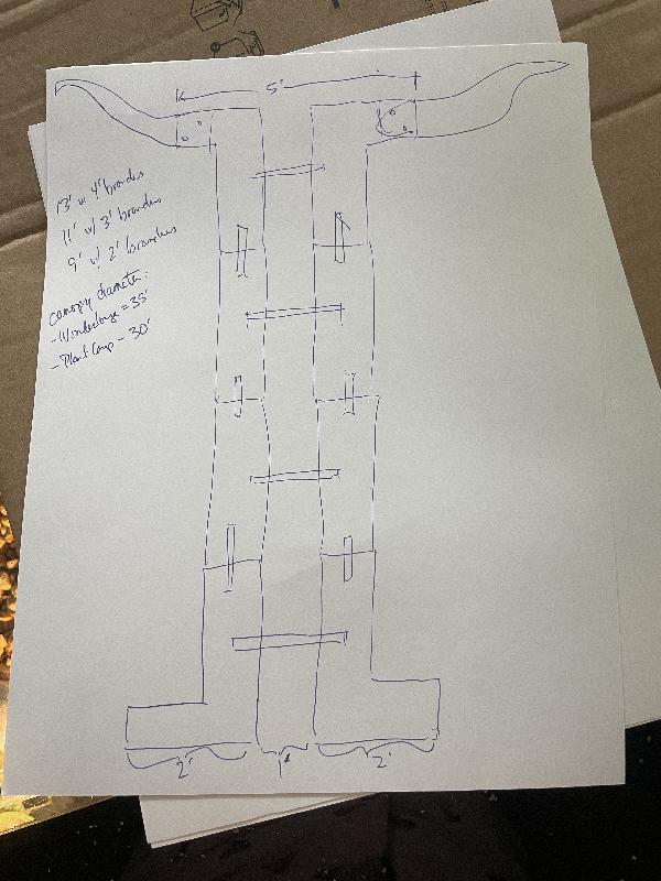 Steve's initial sketch of assembly<br/><br/>