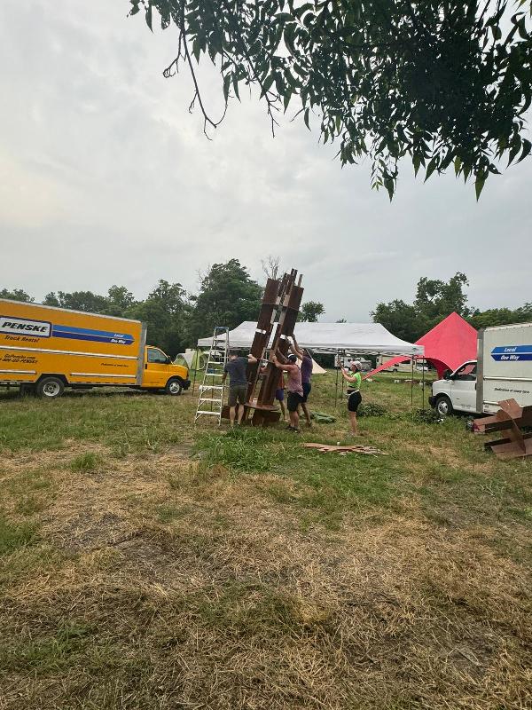 Plant Camp erection 