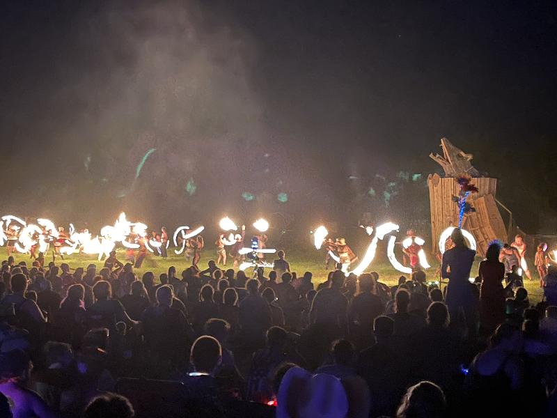 FIre conclave before the burn 