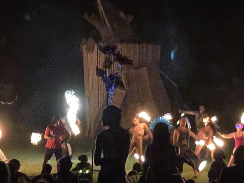 Fire spinners 