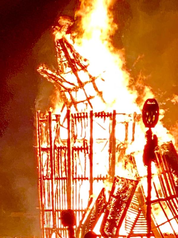 It burned very hot this year 