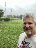 Out on my morning walk, got soaked in the rain.  