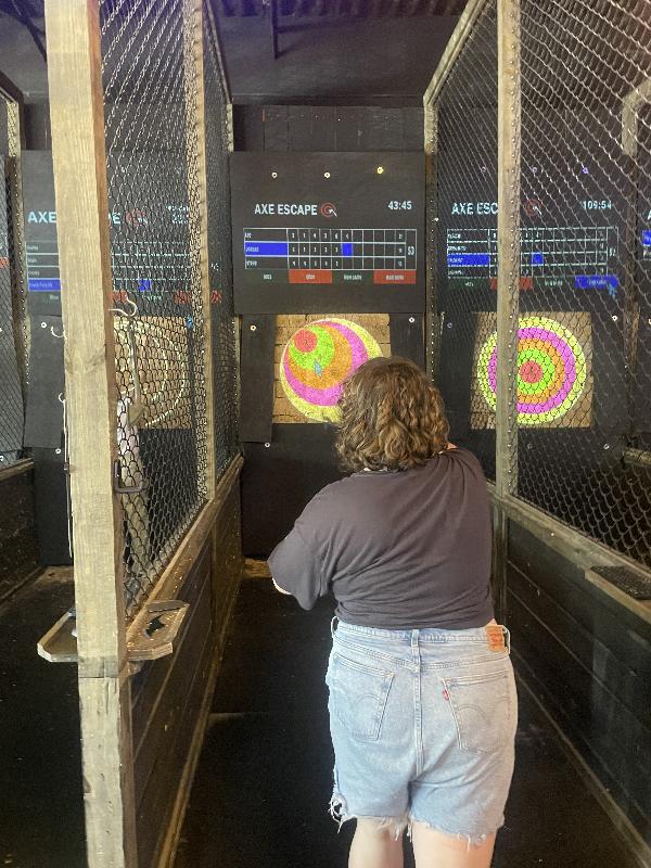 Axe throwing 