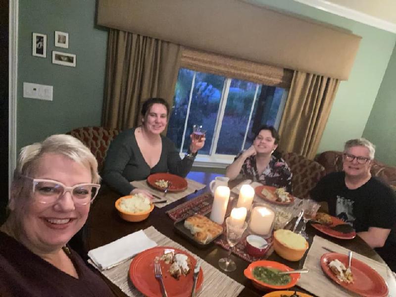 An older photo Julie posted for Father's Day 