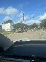 Woot! New street surface on Pennsylvania! 