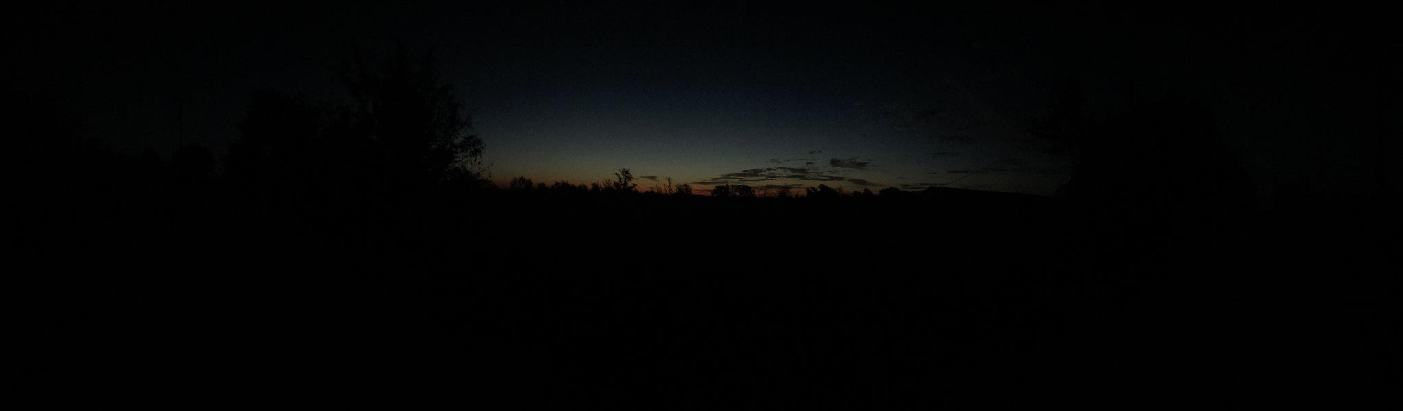 Sunrise panorama