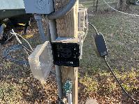 Tesla charging plugs at LOMG 