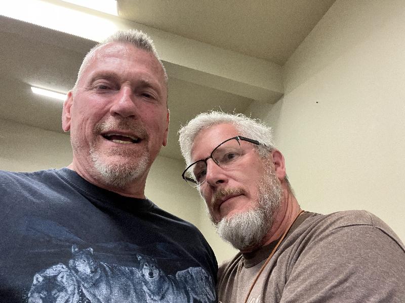 Me and my new friend Bryan