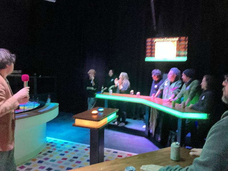 Game show with John Clark and friends 