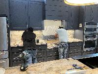 Hogie's new tile starting to go in