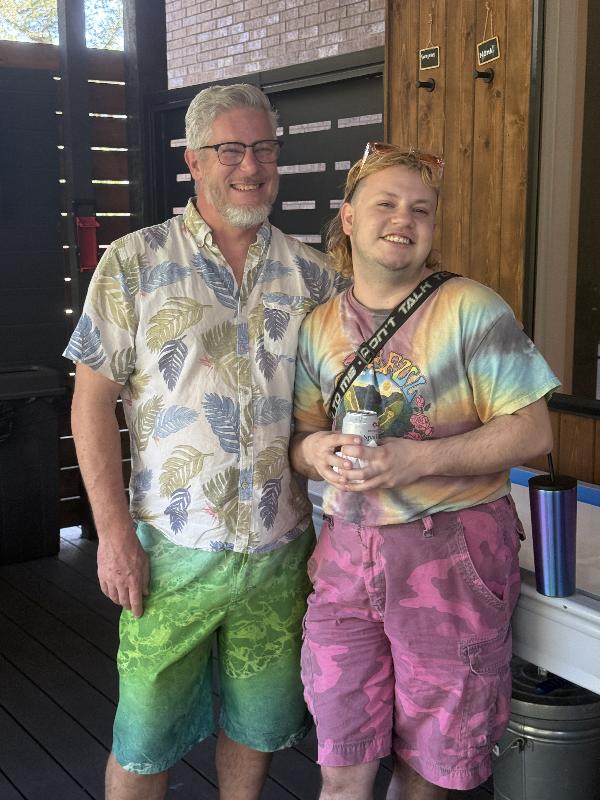 Steve and Lee 