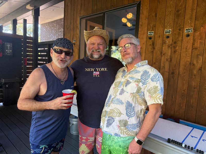 Steven Gorman (tornjeans), Tex, and Steve 