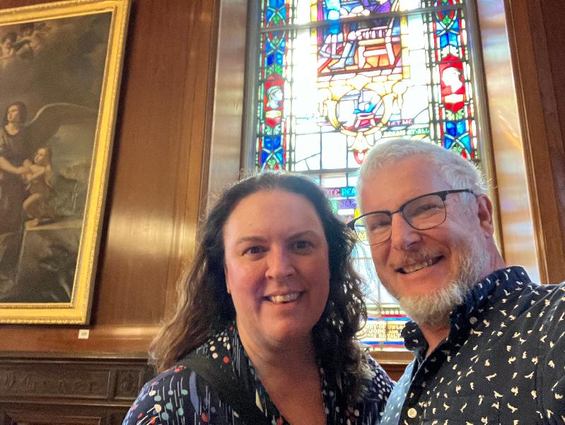 @KatieRaver and @SteveDonie