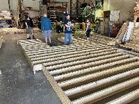 That cut out section is where the accessible ramp will be.