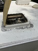 Crumbling sealant - this will be replaced  (20250513-112548.jpg)