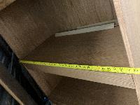 Final measurements - inside width, 36 1/2