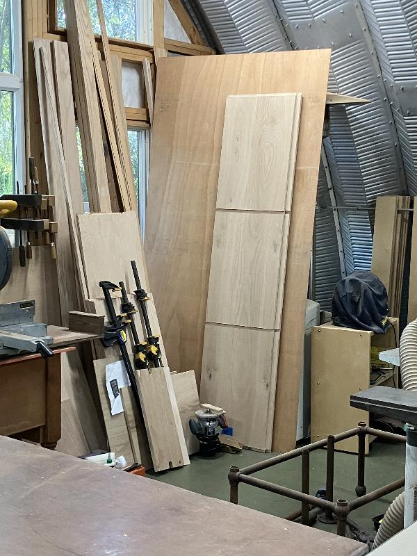 Starting to cut parts for number two 