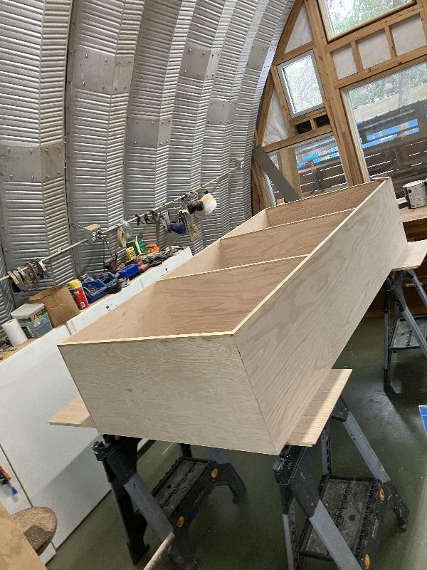 edge banding installed 